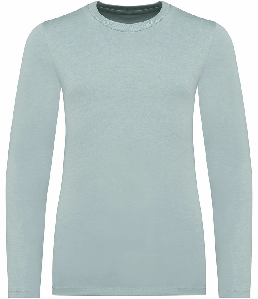 Native Spirit Kids Long Sleeve T-Shirt — Jade Green
