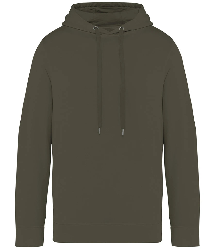 Native Spirit Unisex Terry 280 Hoodie — Washed Organic Khaki