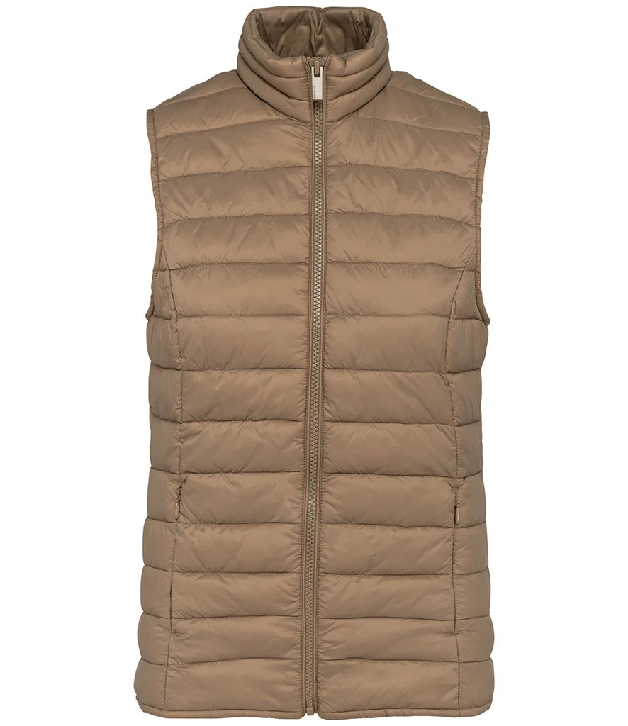 Native Spirit Ladies Light Recycled Bodywarmer — Driftwood