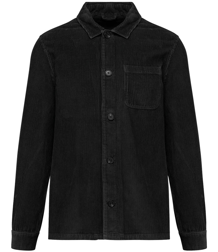 Native Spirit Corduroy Jacket — Washed Black