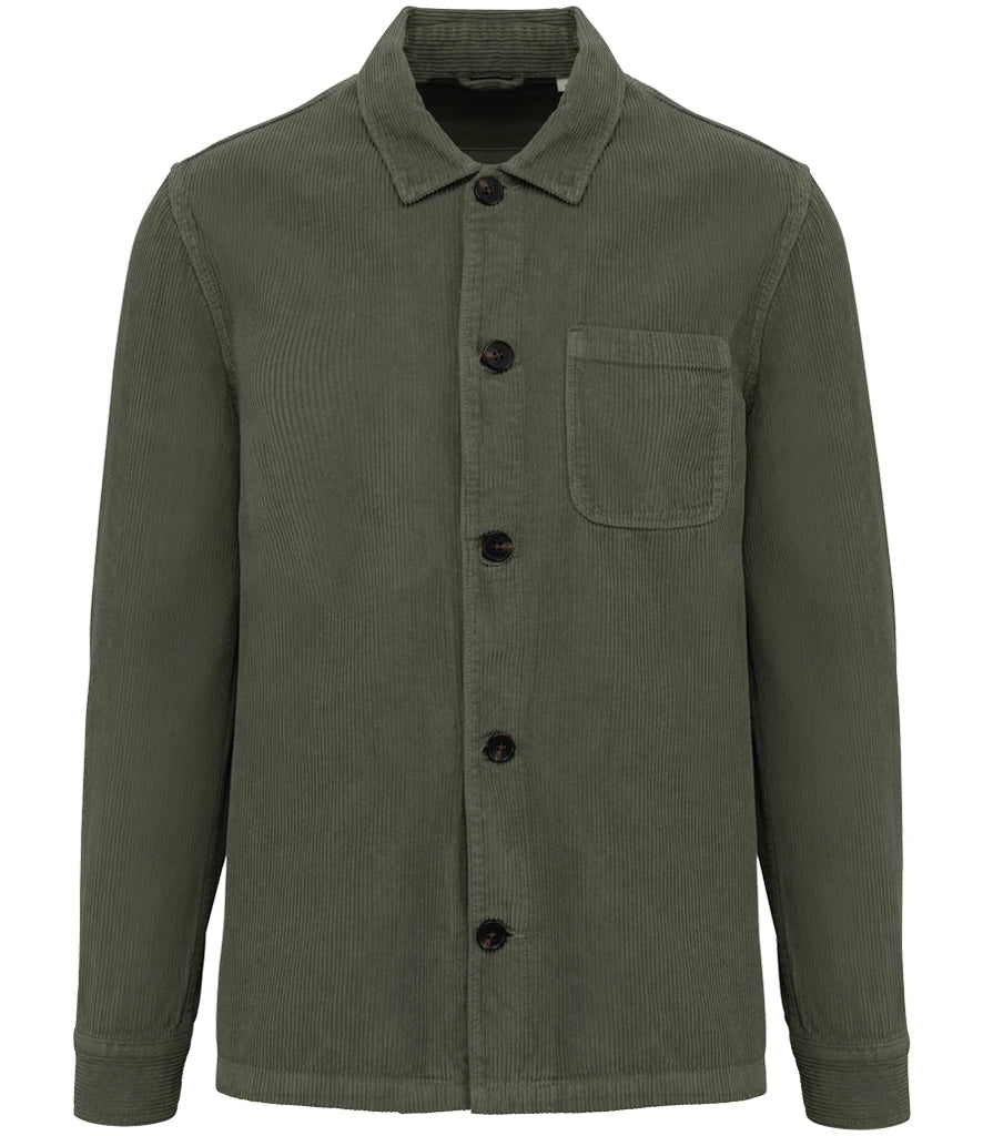 Native Spirit Corduroy Jacket — Washed Organic Khaki