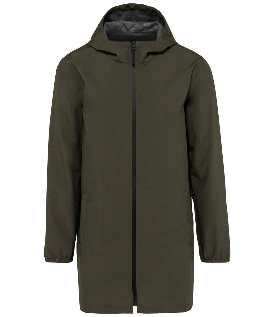 Native Spirit Unisex Waterproof Jacket — Organic Khaki