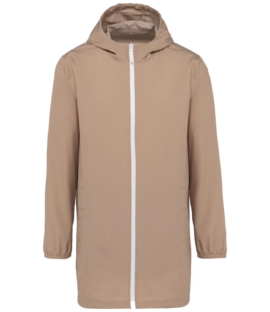 Native Spirit Unisex Waterproof Jacket — Wet Sand