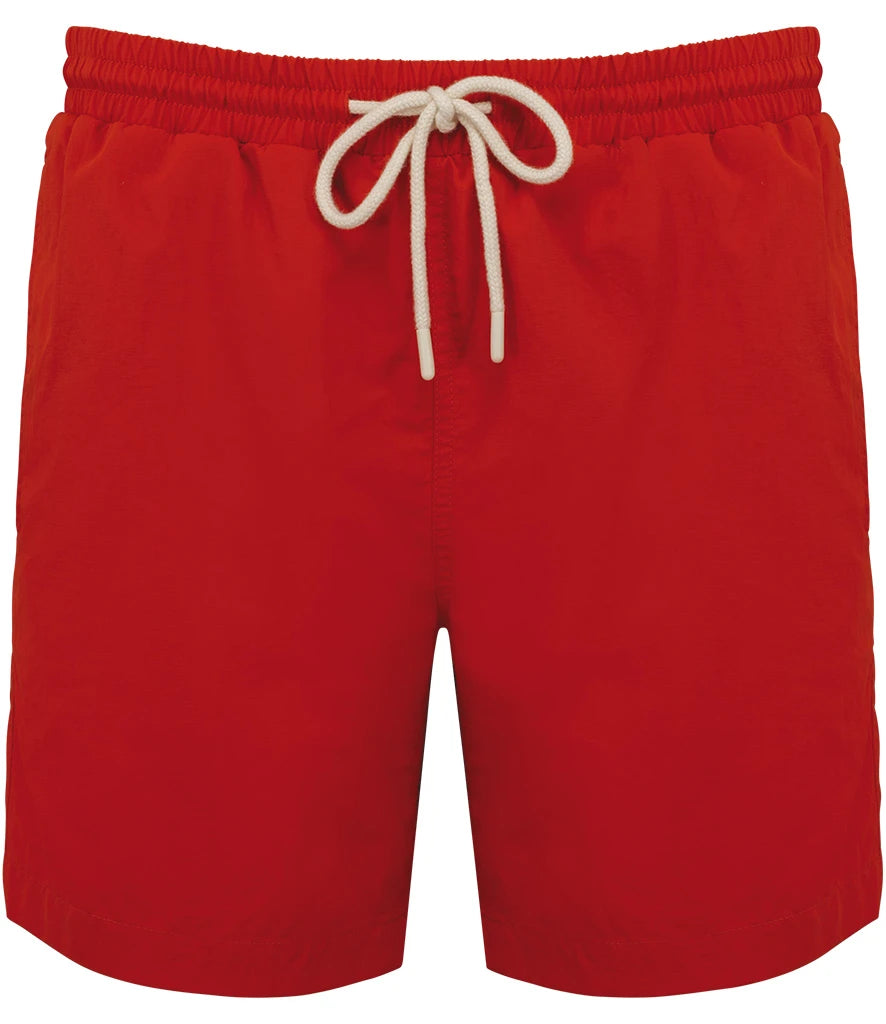 Native Spirit Swimming Shorts — Paprika
