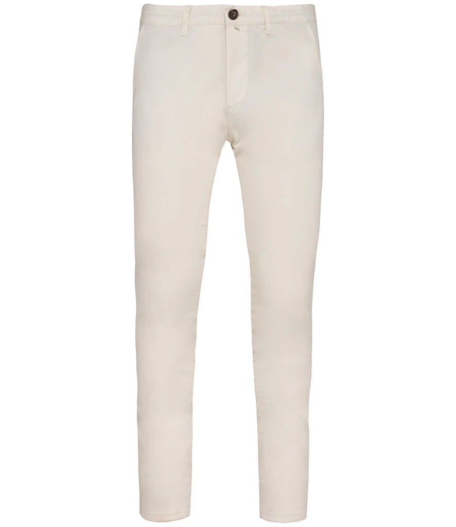 Native Spirit Chino Trousers — Ivory