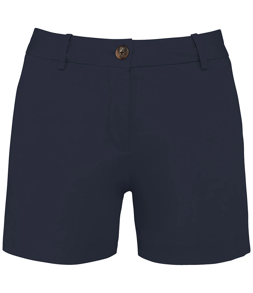 Native Spirit Ladies Chino Shorts — Navy