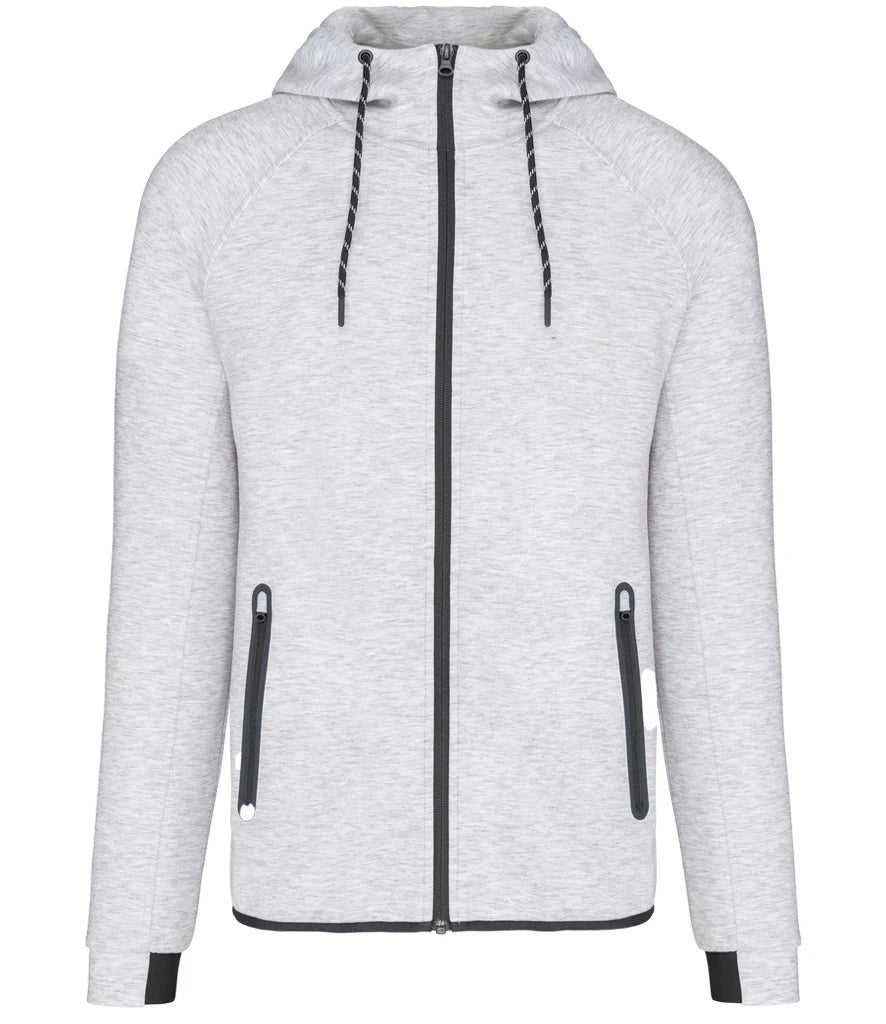 Proact Performance Hooded Jacket — Ash Heather