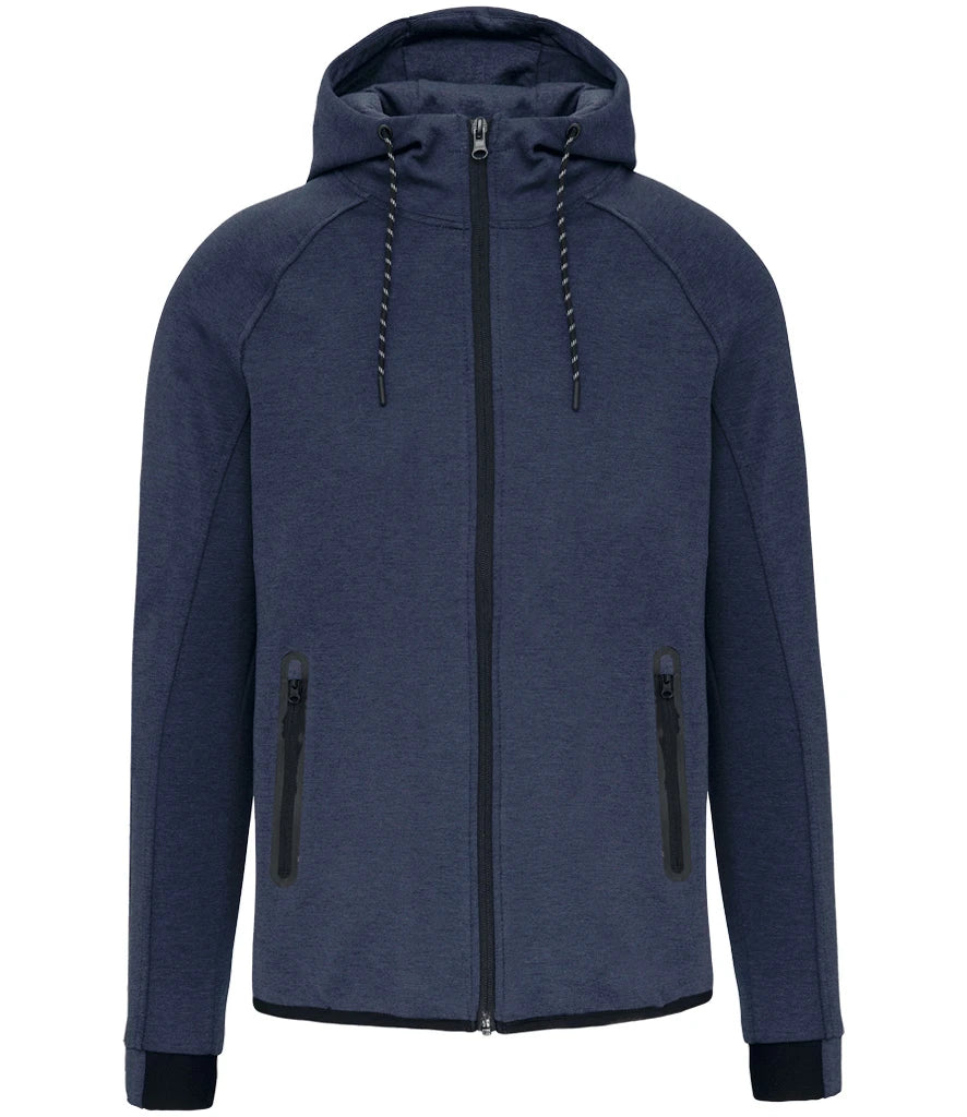 Proact Performance Hooded Jacket — French Navy Heather