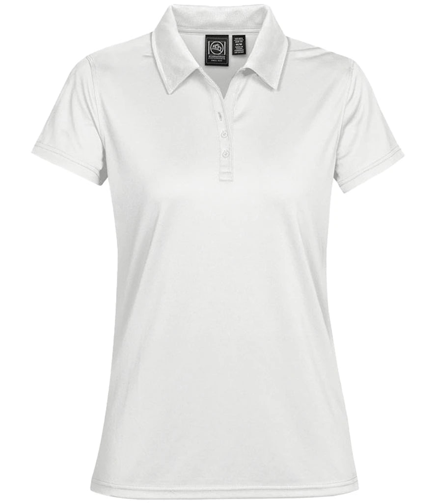 Stormtech Ladies Eclipse H2X-DRY® Piqué Polo Shirt — White
