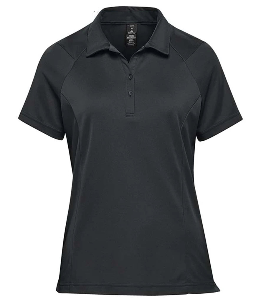 Stormtech Ladies Milano Sports Polo Shirt — Black