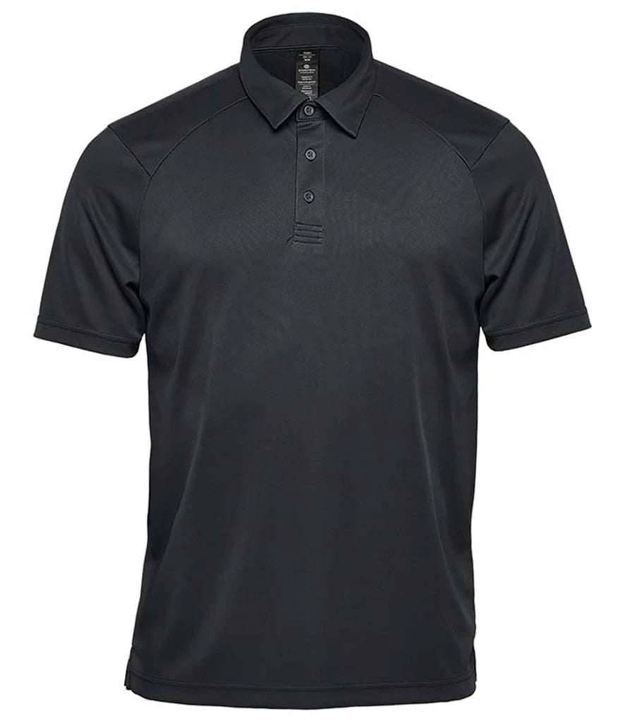 Stormtech Milano Sports Polo Shirt — Black