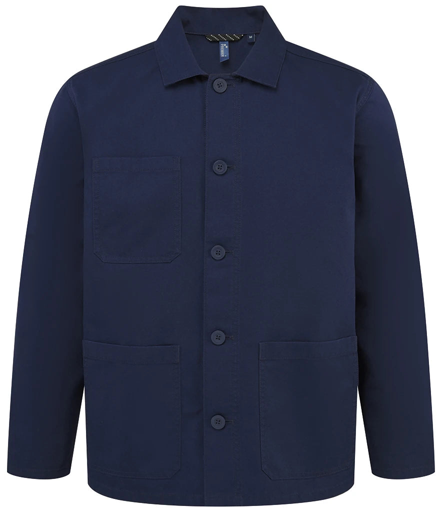 Premier Unisex Utility 2.0 Chore Jacket — Stay Navy