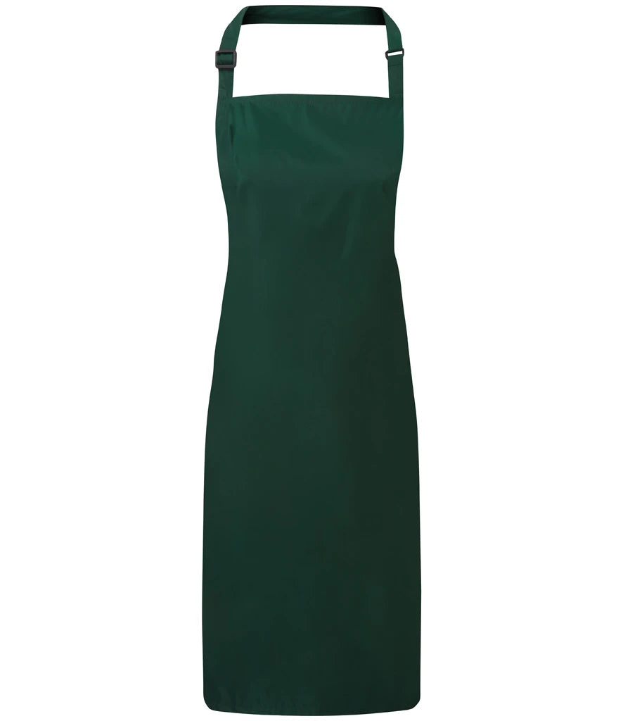 Premier Waterproof Bib Apron — Bottle Green
