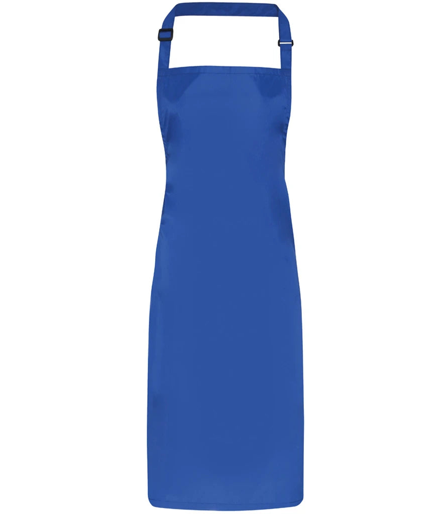 Premier Waterproof Bib Apron — Royal Blue