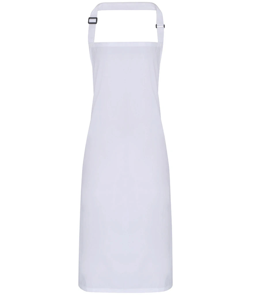 Premier Waterproof Bib Apron — White