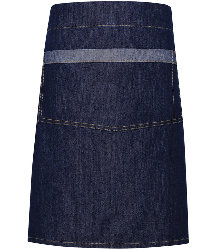 Premier Domain Waist Apron — Indigo Denim