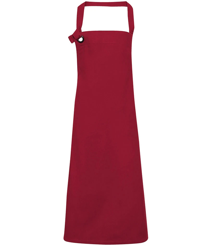 Premier Calibre Bib Apron — Burgundy