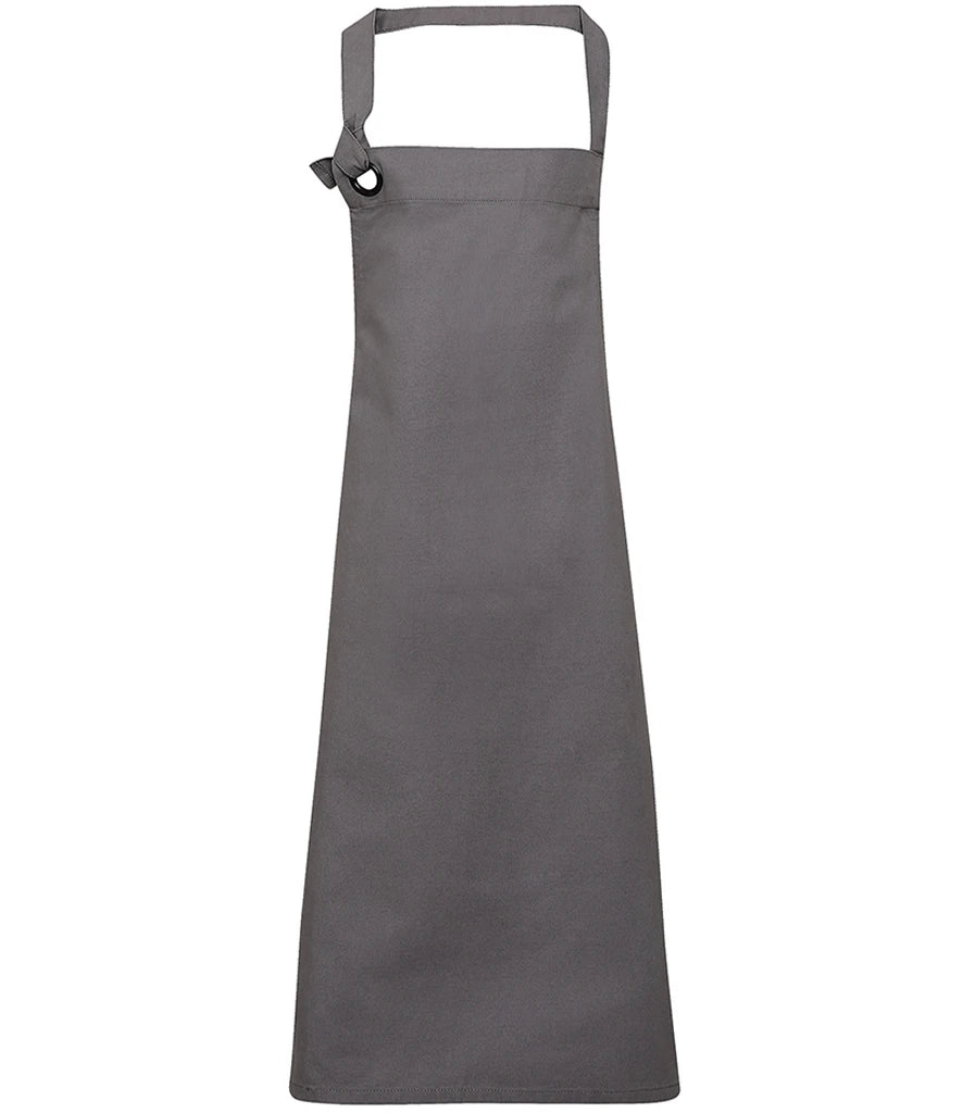 Premier Calibre Bib Apron — Dark Grey