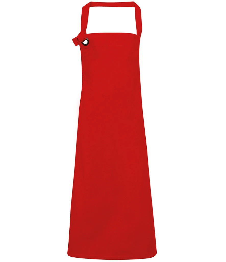 Premier Calibre Bib Apron — Red