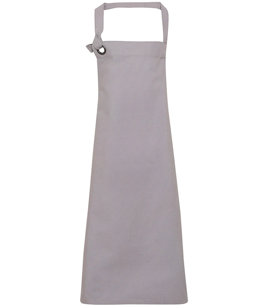 Premier Calibre Bib Apron — Silver