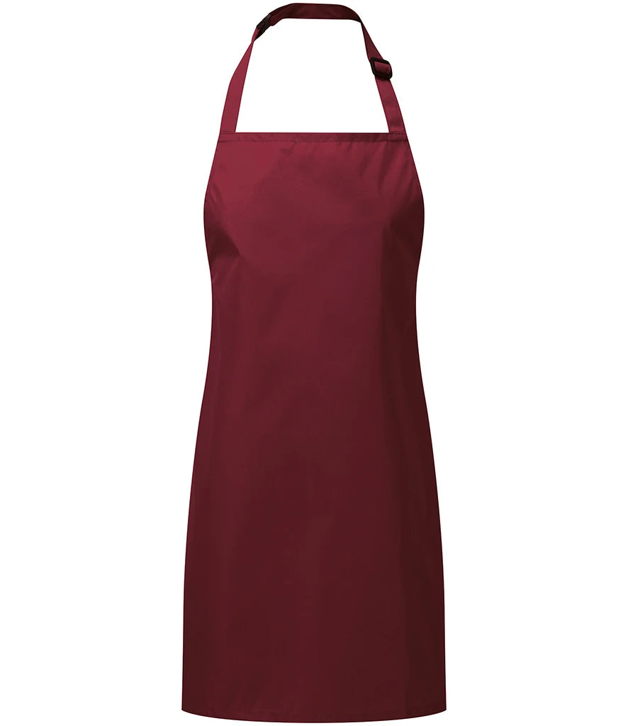 Premier Kids Waterproof Apron — Burgundy