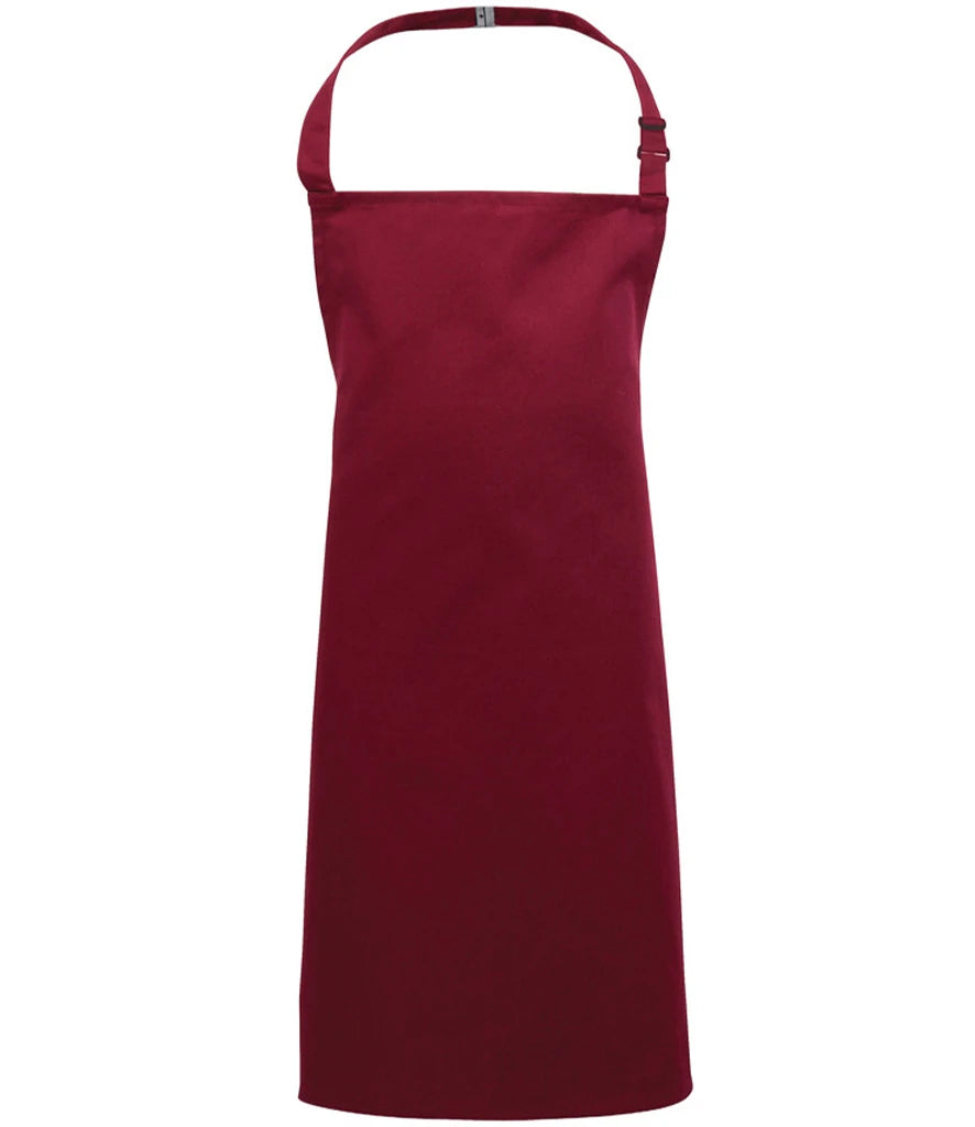 Premier Kids Bib Apron — Burgundy