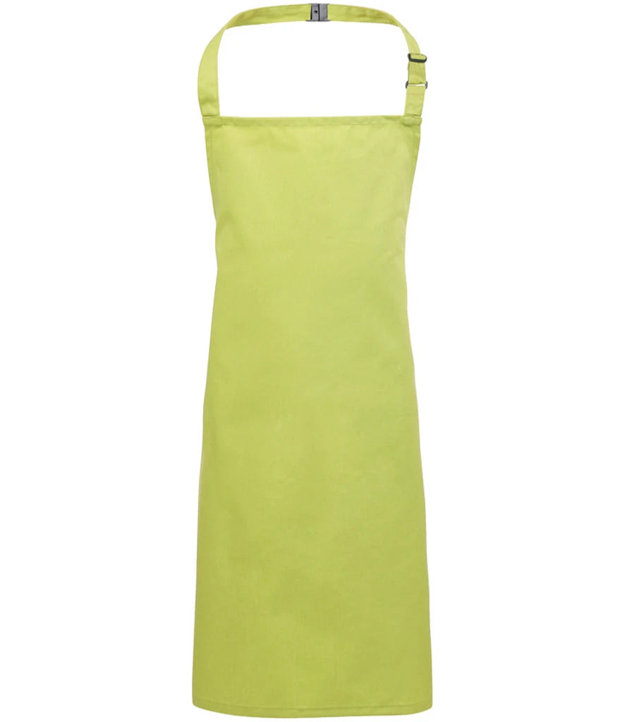 Premier Kids Bib Apron — Lime Green