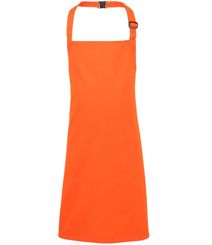 Premier Kids Bib Apron — Orange
