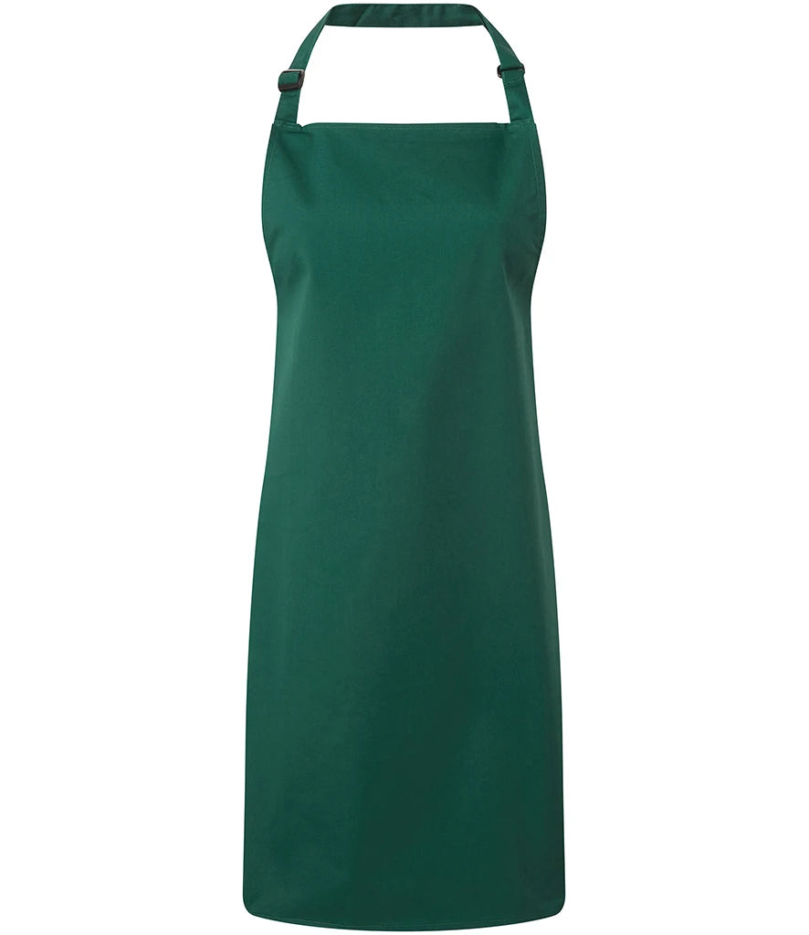 Premier 'Colours' Bib Apron — Bottle Green