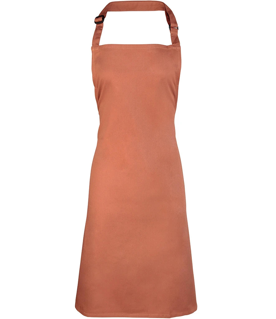 Premier 'Colours' Bib Apron — Chestnut