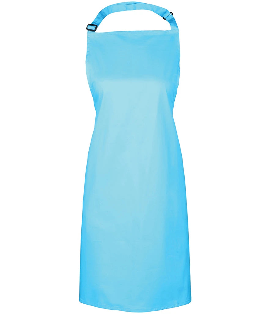 Premier 'Colours' Bib Apron — Cyan