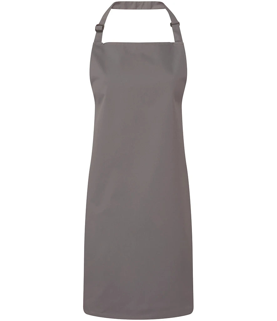Premier 'Colours' Bib Apron — Dark Grey