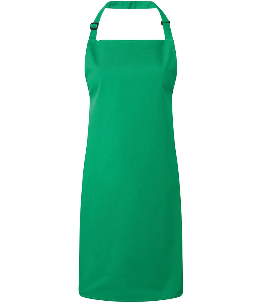 Premier 'Colours' Bib Apron — Emerald