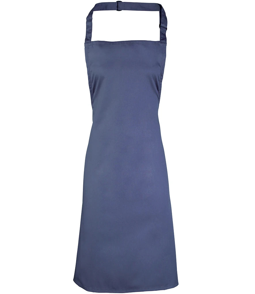 Premier 'Colours' Bib Apron — Marine Blue
