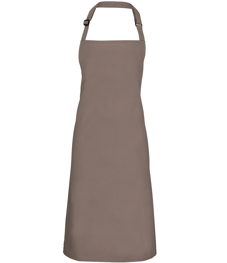 Premier 'Colours' Bib Apron — Mushroom