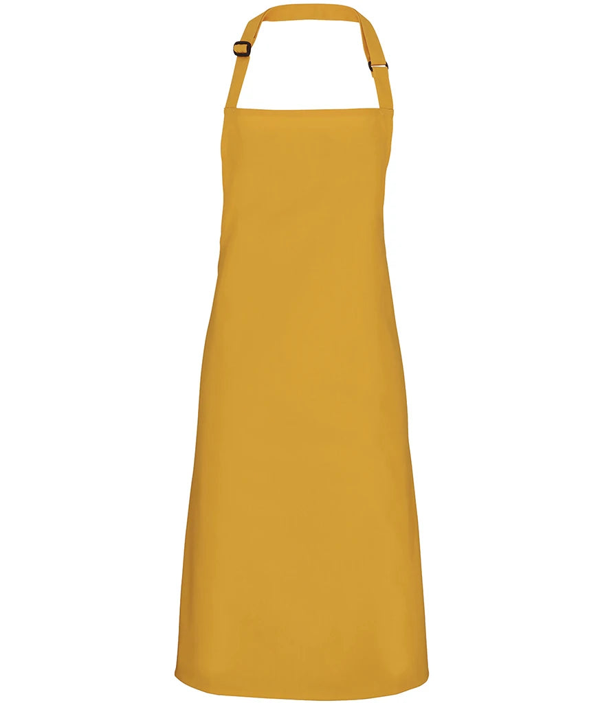 Premier 'Colours' Bib Apron — Mustard