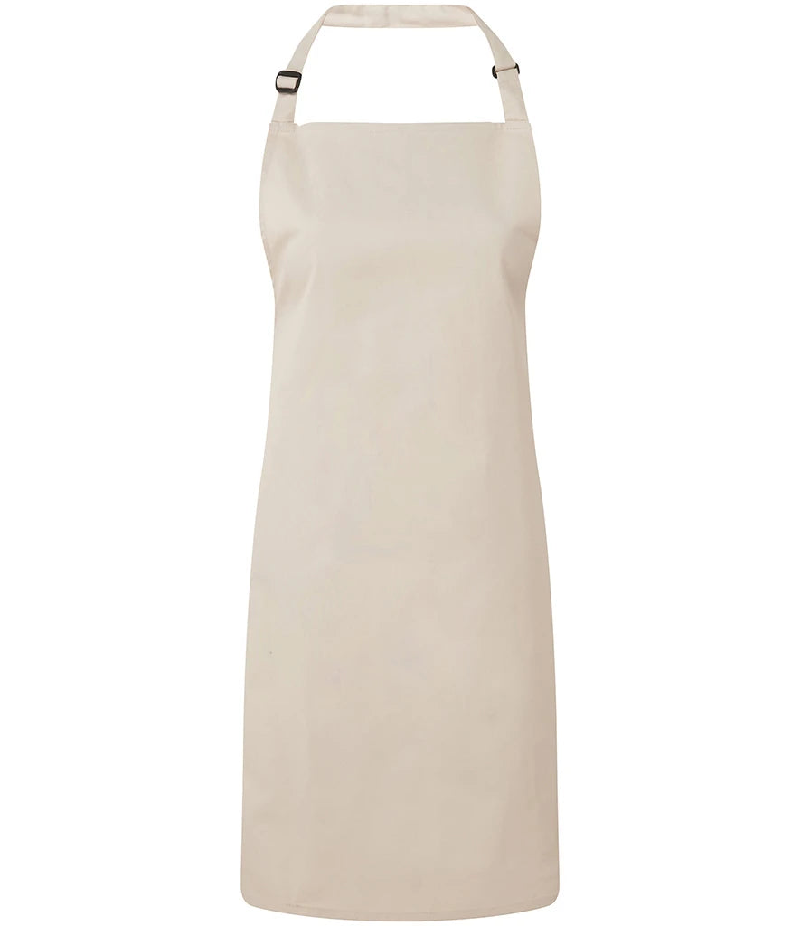 Premier 'Colours' Bib Apron — Natural
