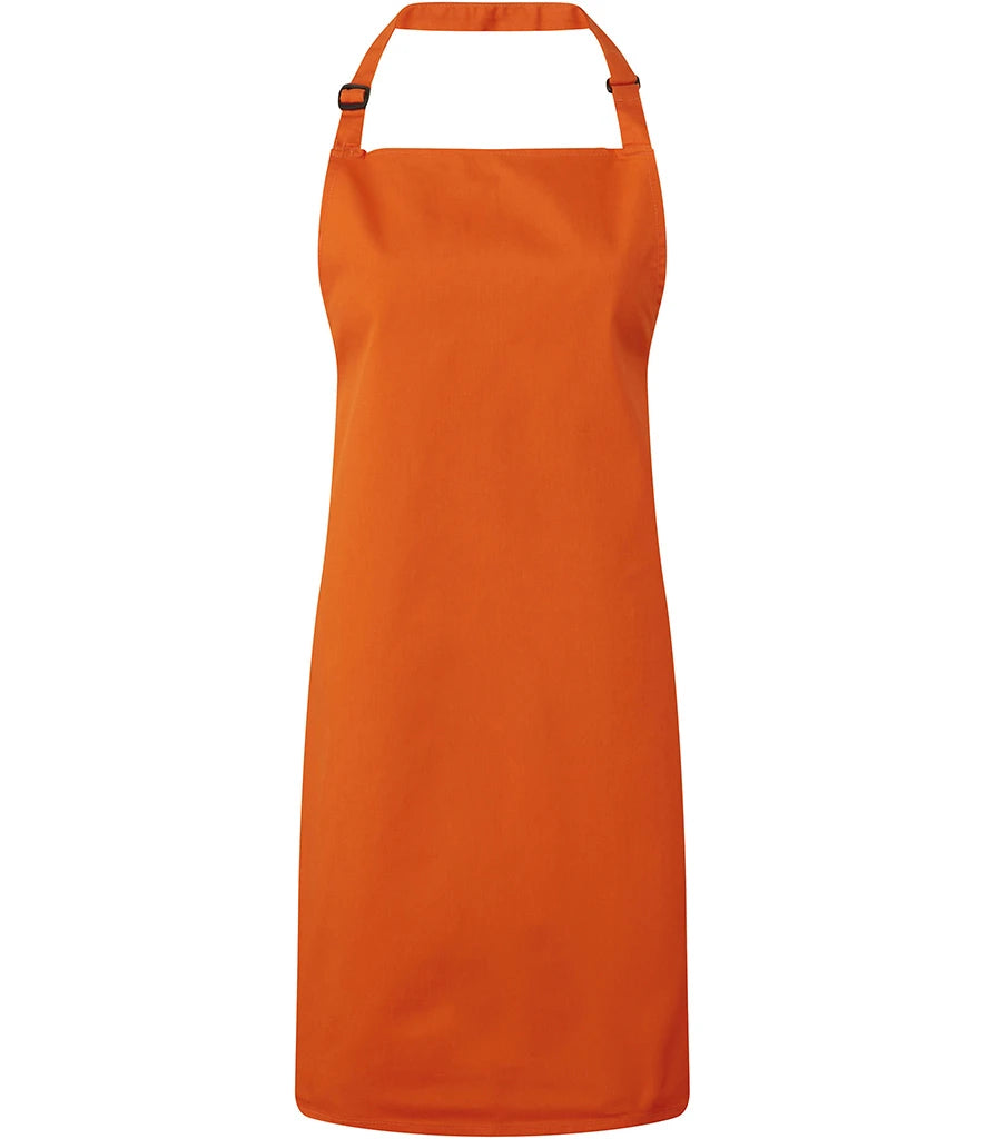 Premier 'Colours' Bib Apron — Orange