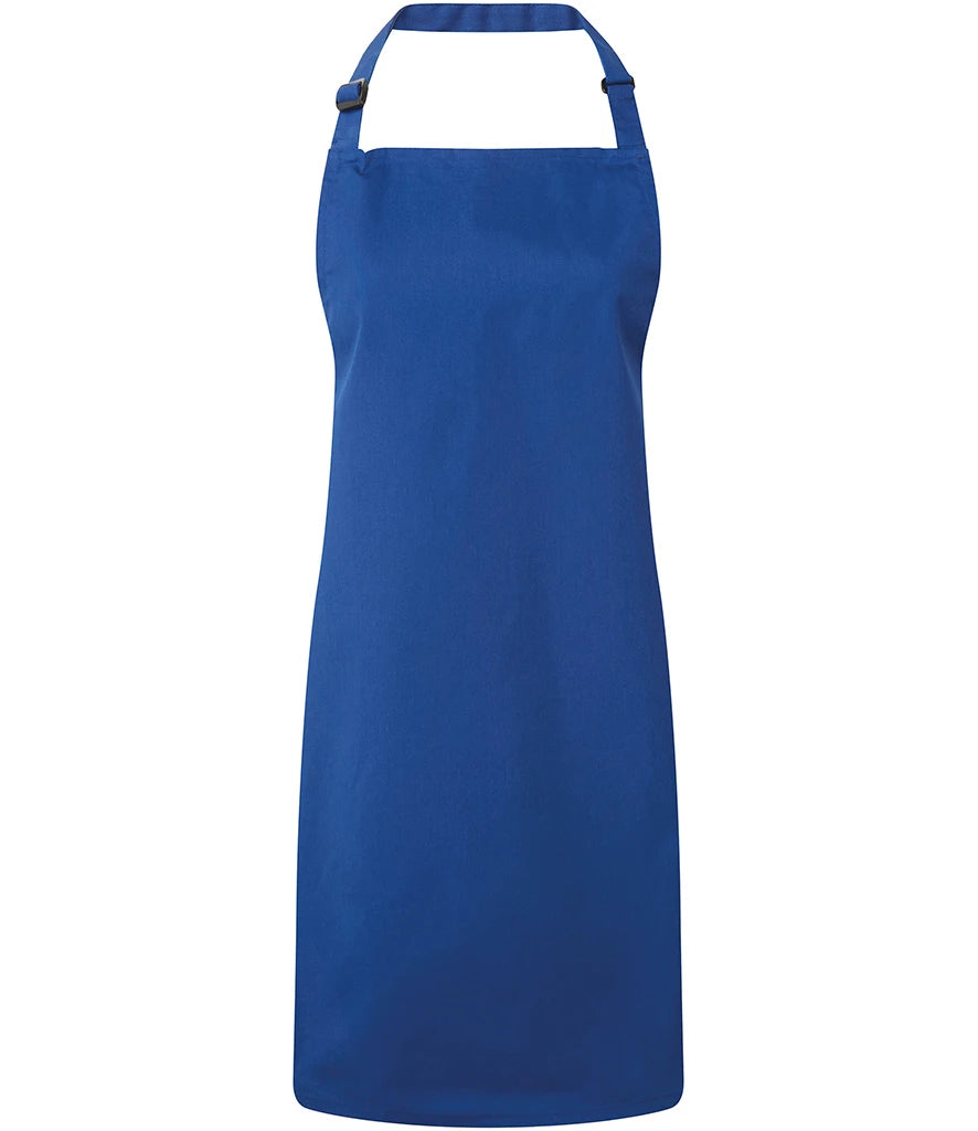 Premier 'Colours' Bib Apron — Royal Blue