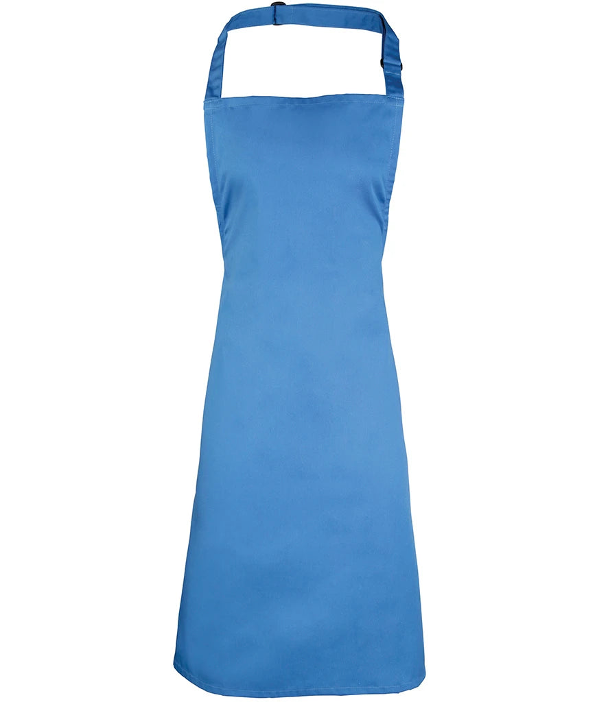 Premier 'Colours' Bib Apron — Sapphire Blue