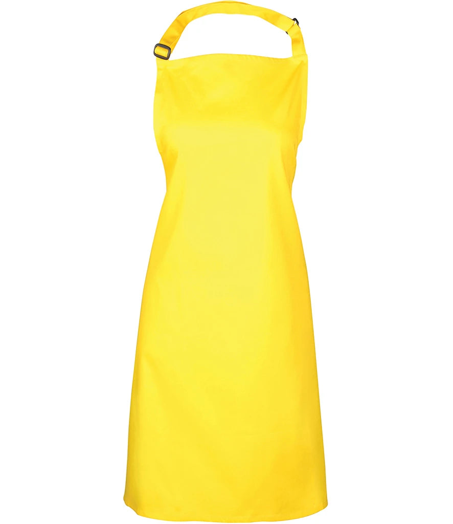 Premier 'Colours' Bib Apron — Yellow