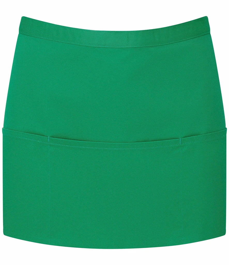 Premier 'Colours' 3 Pocket Apron — Emerald