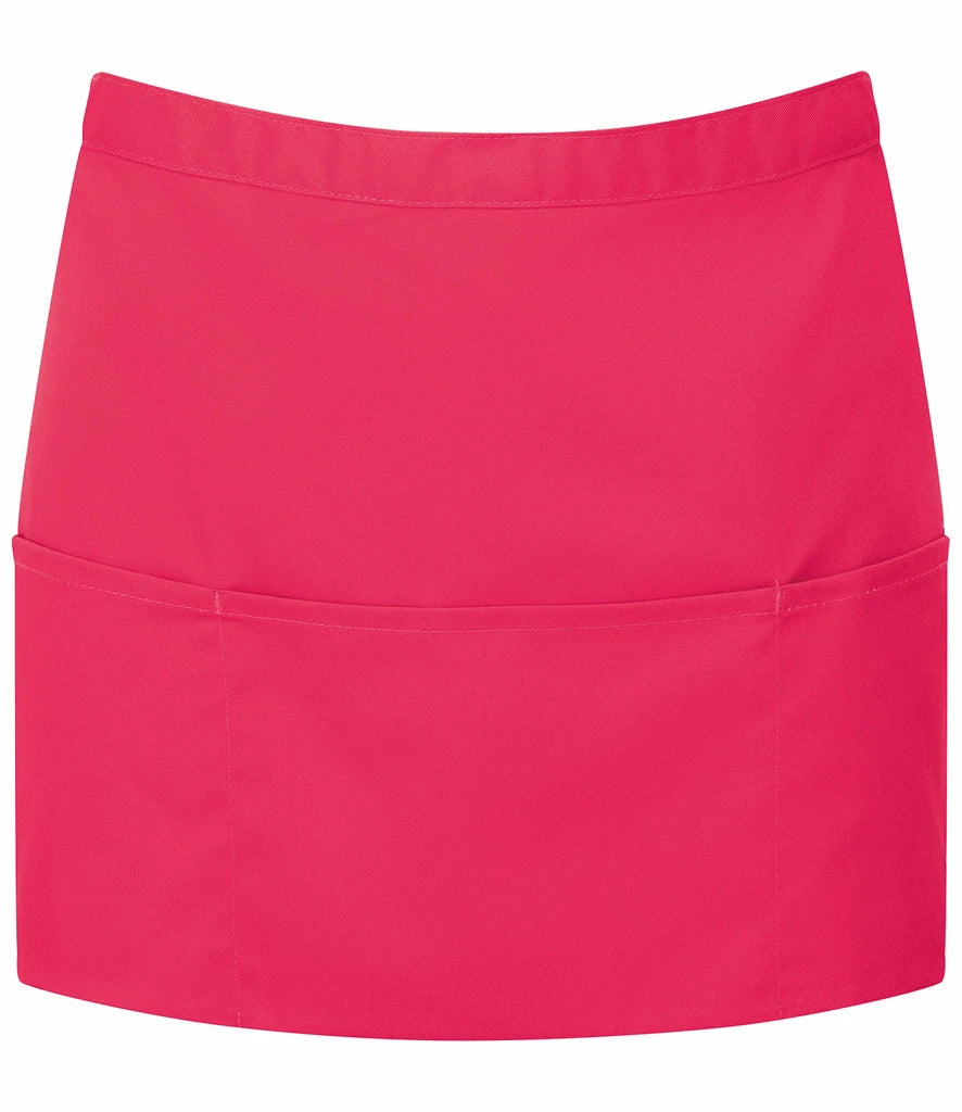 Premier 'Colours' 3 Pocket Apron — Hot Pink