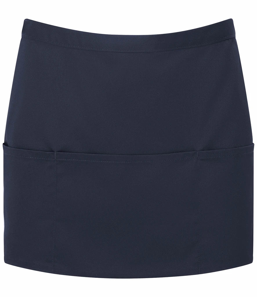 Premier 'Colours' 3 Pocket Apron — Navy