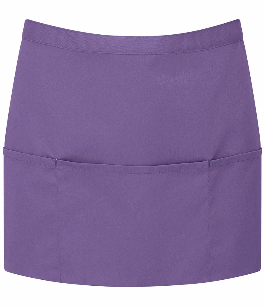 Premier 'Colours' 3 Pocket Apron — Purple