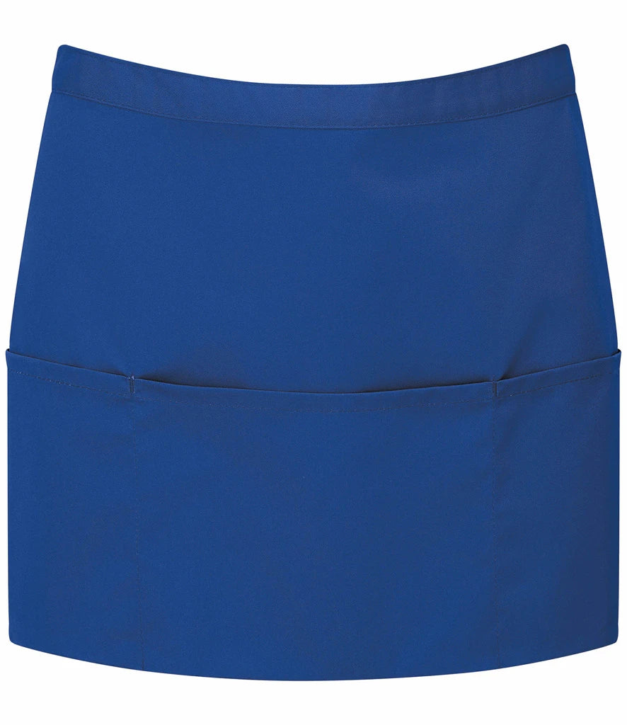 Premier 'Colours' 3 Pocket Apron — Royal Blue
