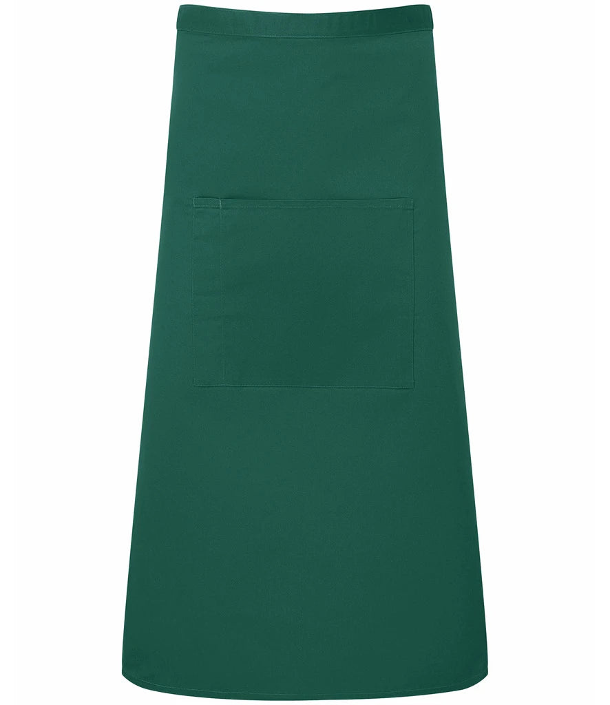 Premier 'Colours' Bar Apron — Bottle Green