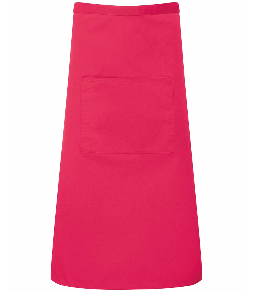 Premier 'Colours' Bar Apron — Hot Pink