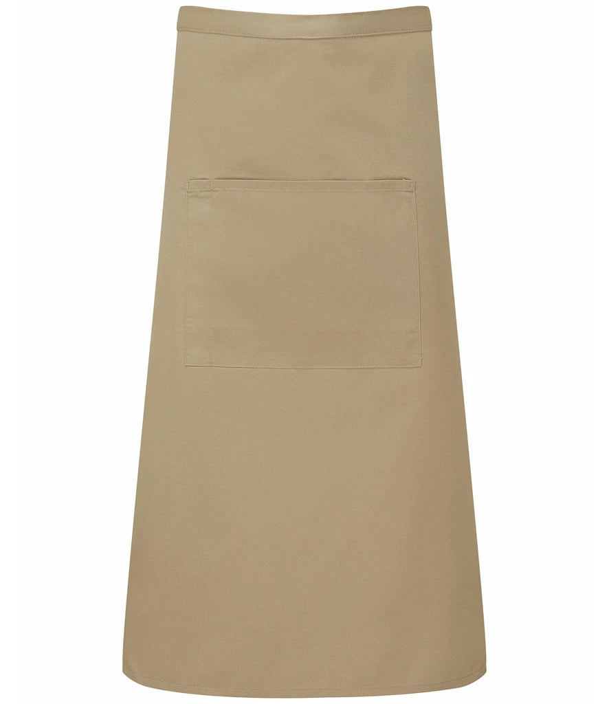 Premier 'Colours' Bar Apron — Khaki