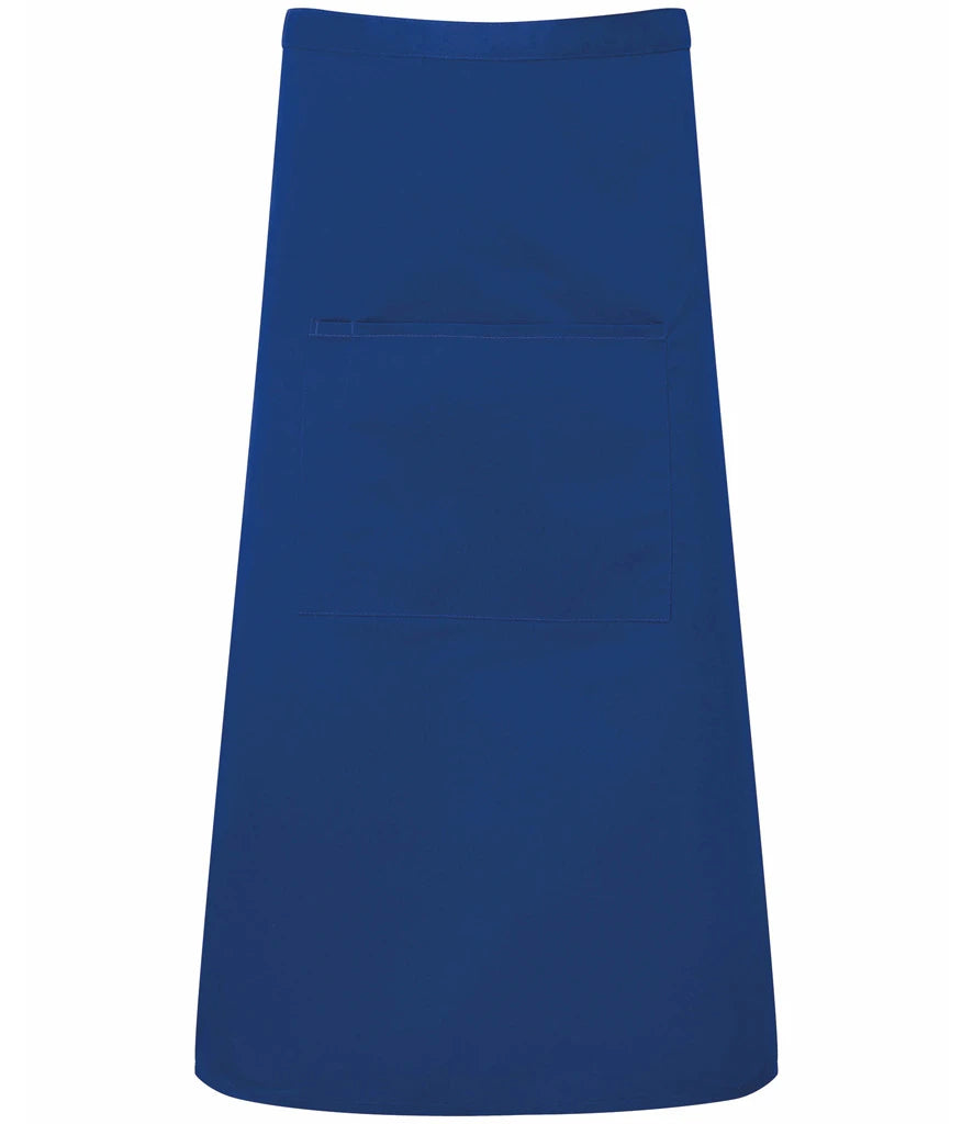 Premier 'Colours' Bar Apron — Royal Blue